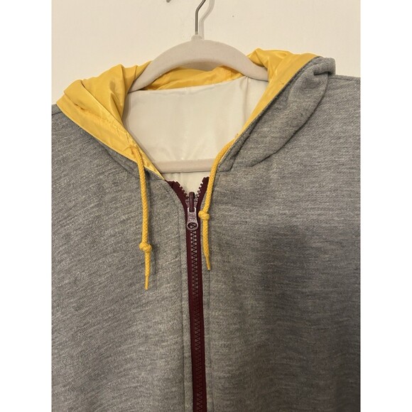 Rare Vtg Starter Washington Redskins Reversable Hooded Zip Jacket mens Large - Picture 15 of 16